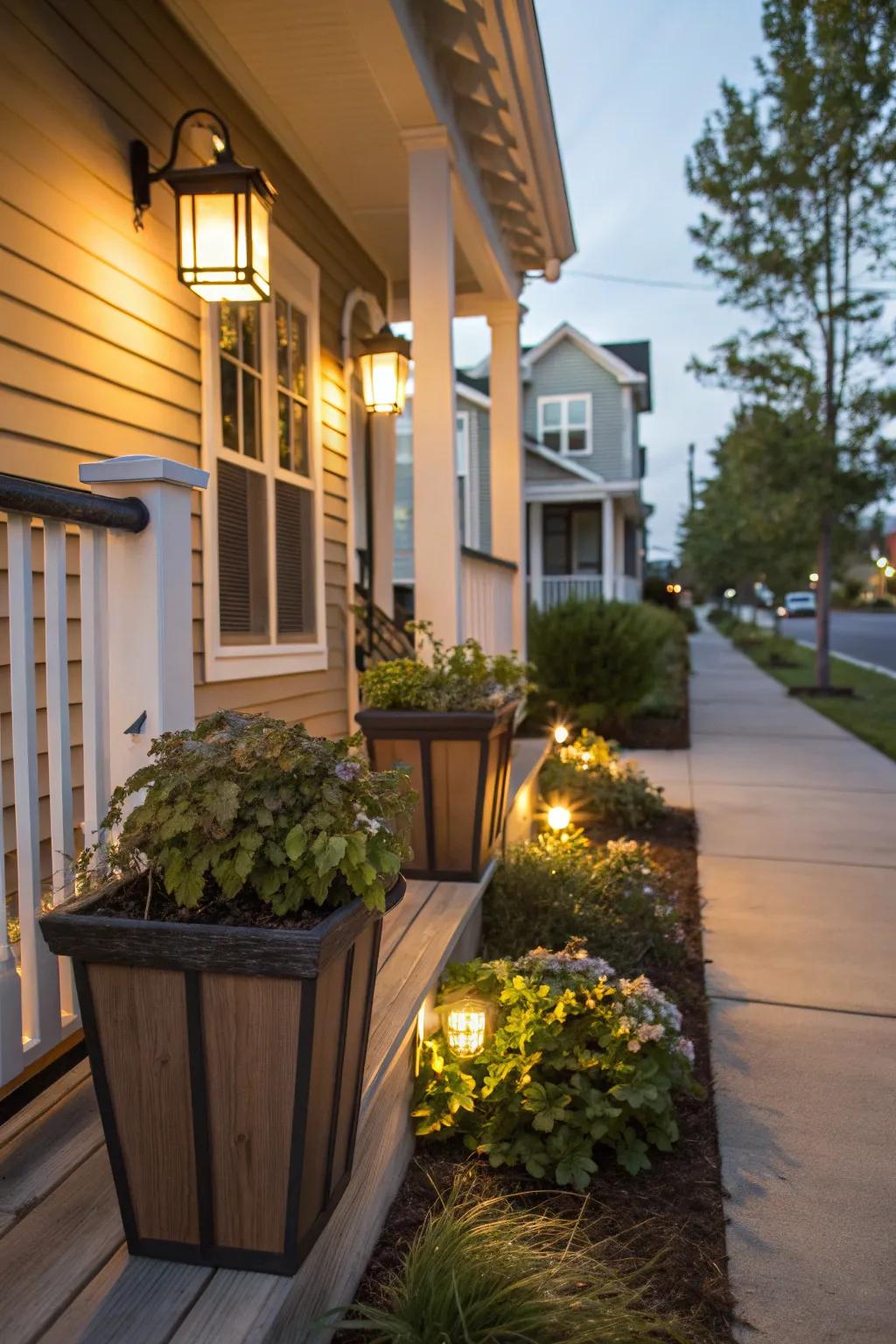Eco-friendly elements add a trendy touch.
