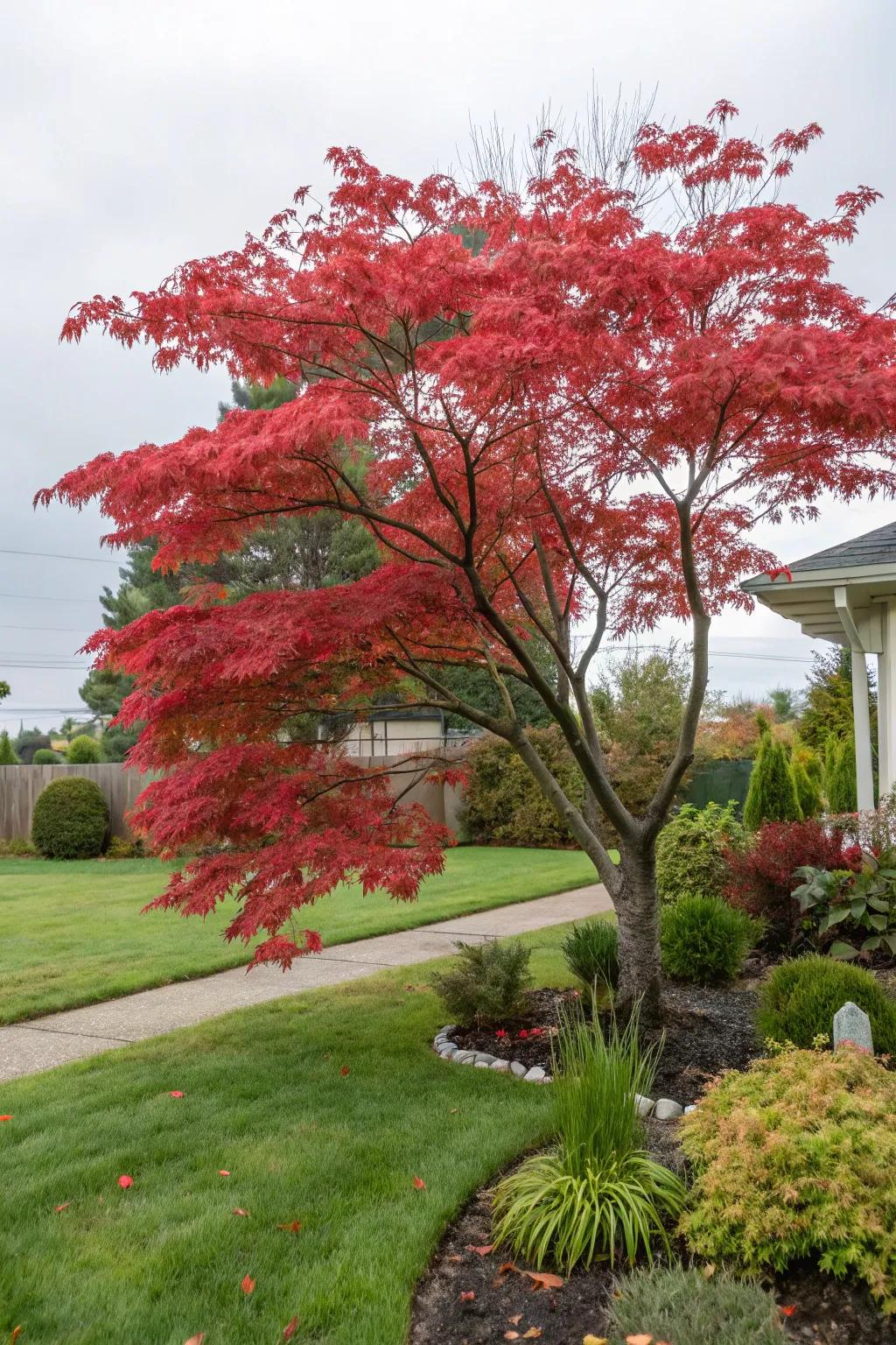 Colorful foliage adds dynamic beauty to your landscape.