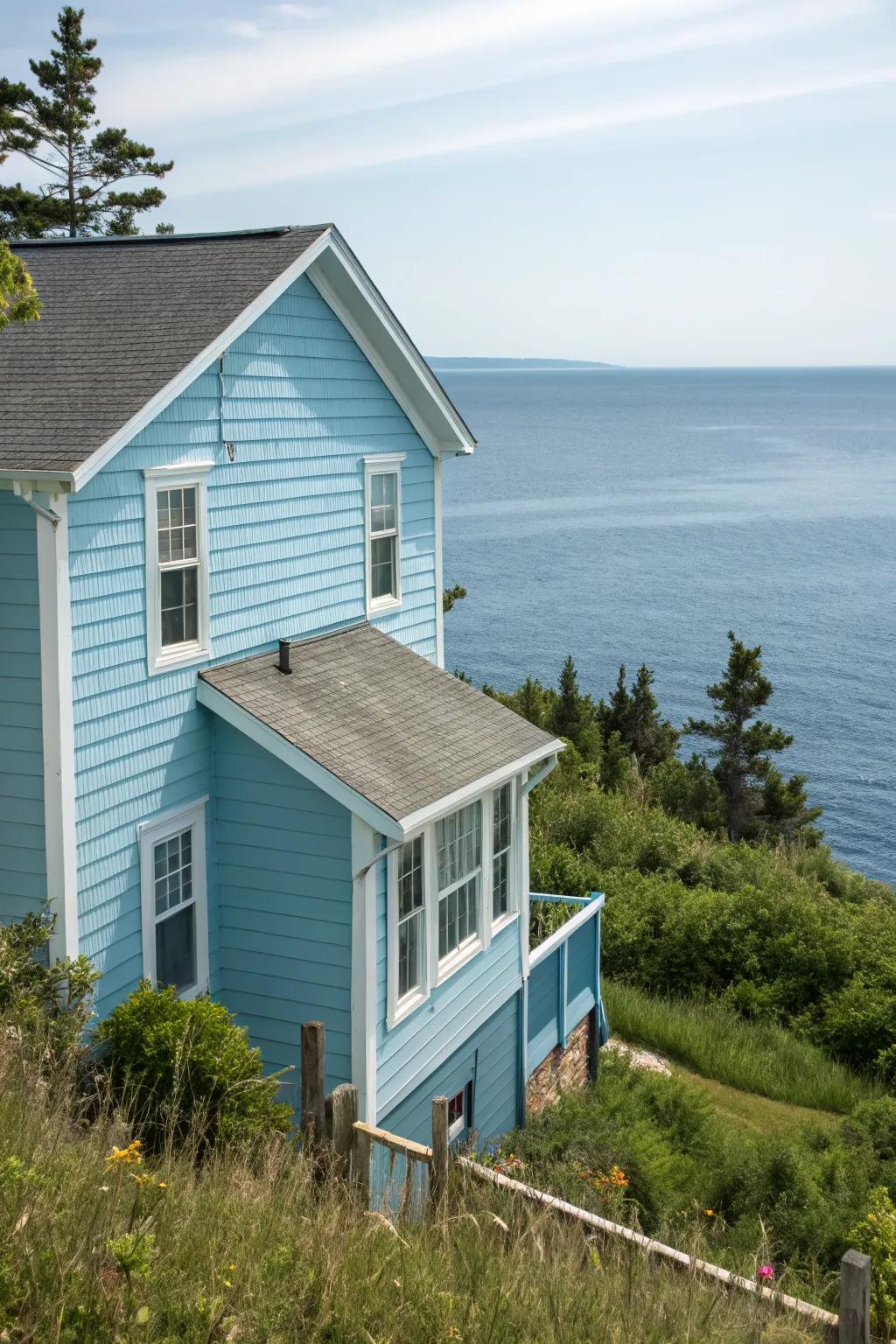 Ice blue brings a cool, elegant vibe.