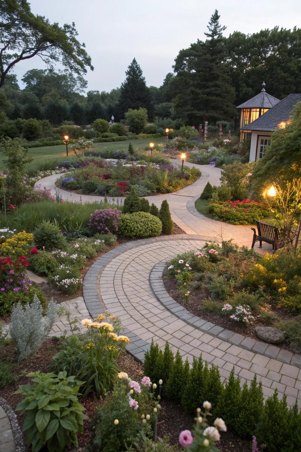 A strategic garden layout ensures your space is both beautiful and functional.