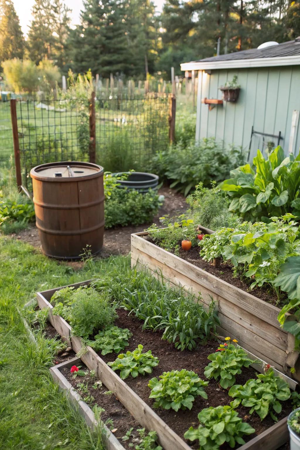 Turn waste into wealth with a compost zone.