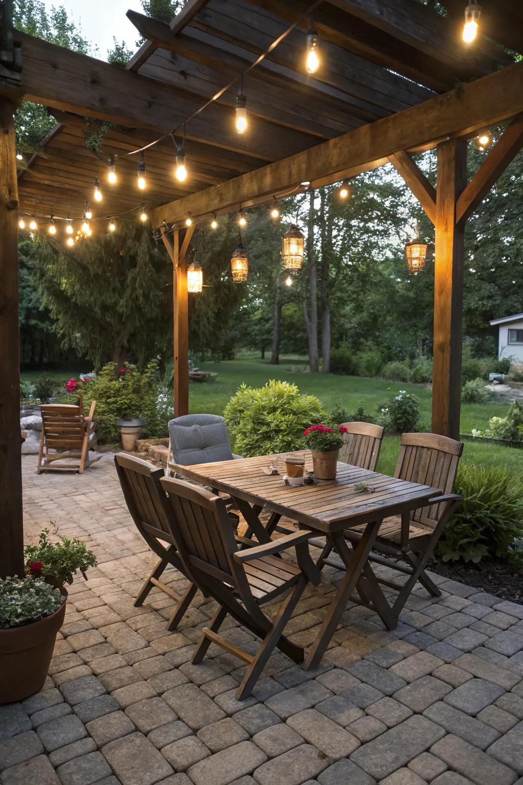 Go green with eco-friendly patio solutions.