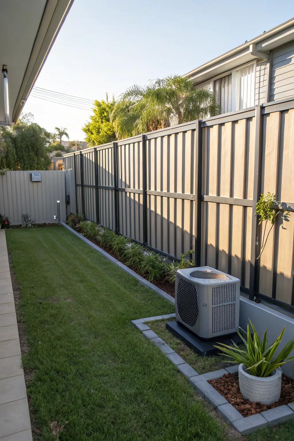 Modular panels offer customization and easy installation.