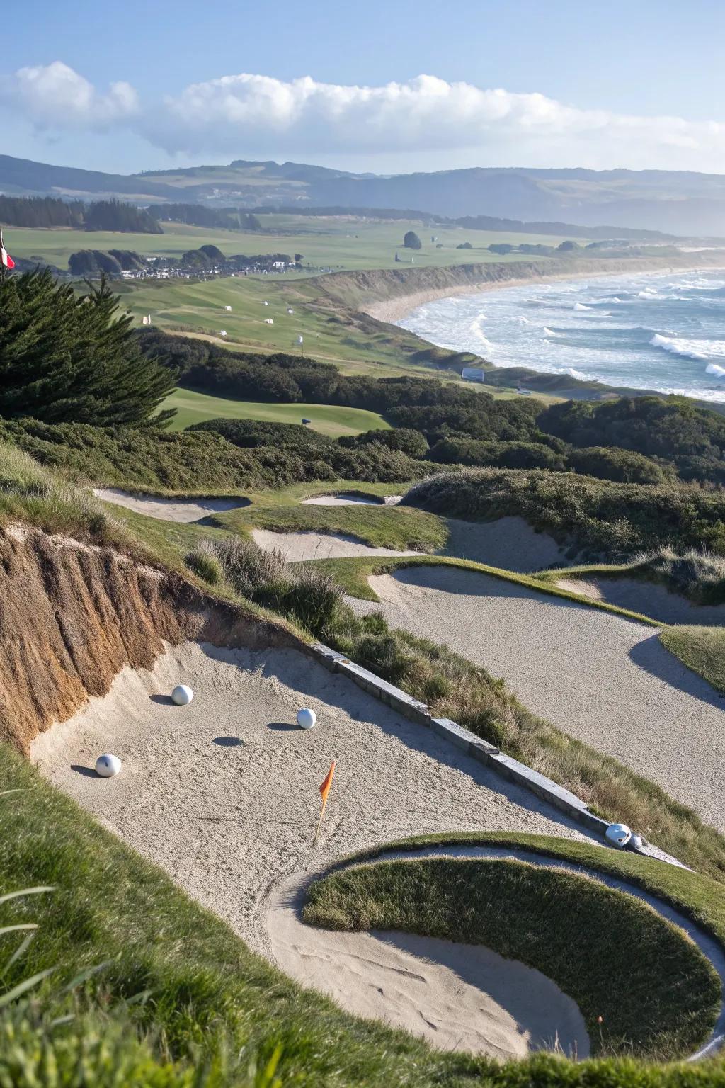 Bring the charm of seaside courses to your backyard with a links-style design.