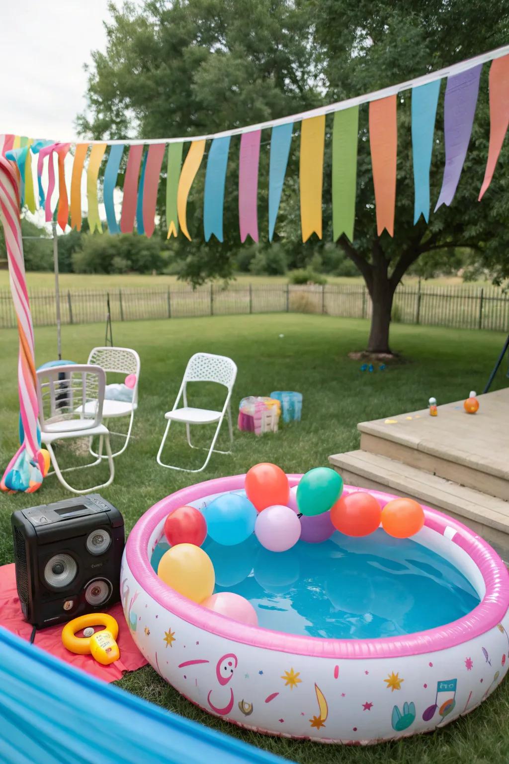 Celebrate summer with a DIY pool party.