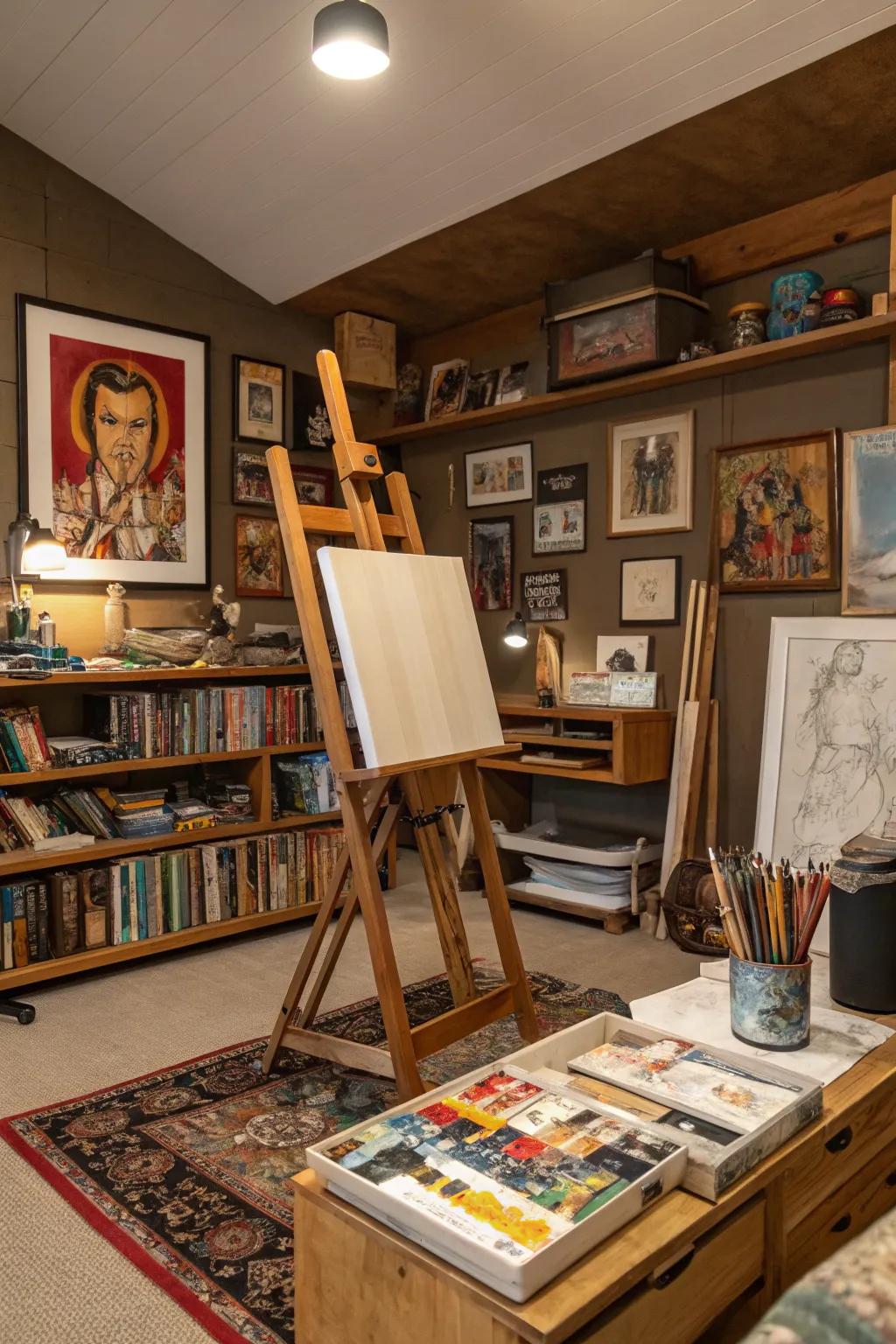 An artistic studio for unleashing creativity.