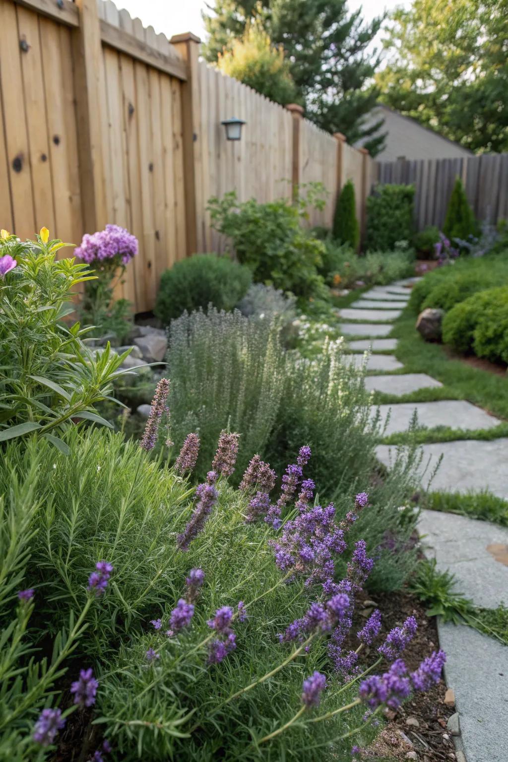Herbs add aroma and flavor to your backyard.
