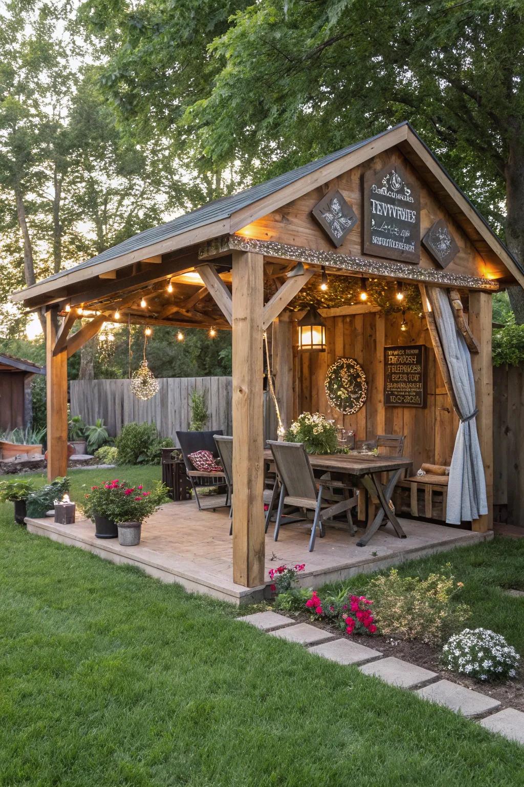 Create your dream shelter with a custom DIY project tailored to your style.
