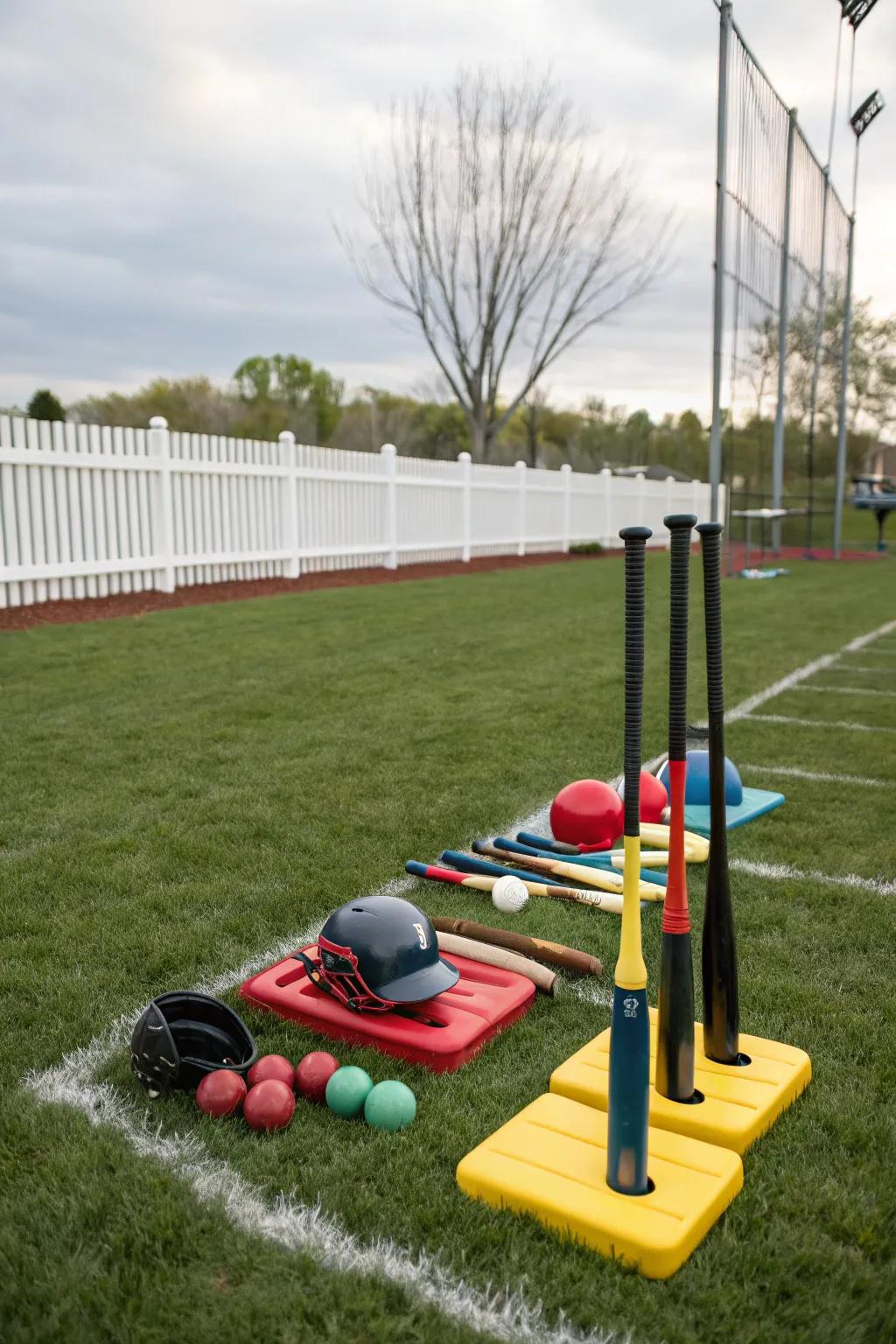 Weather-proof gear ensures your field is always ready for play.
