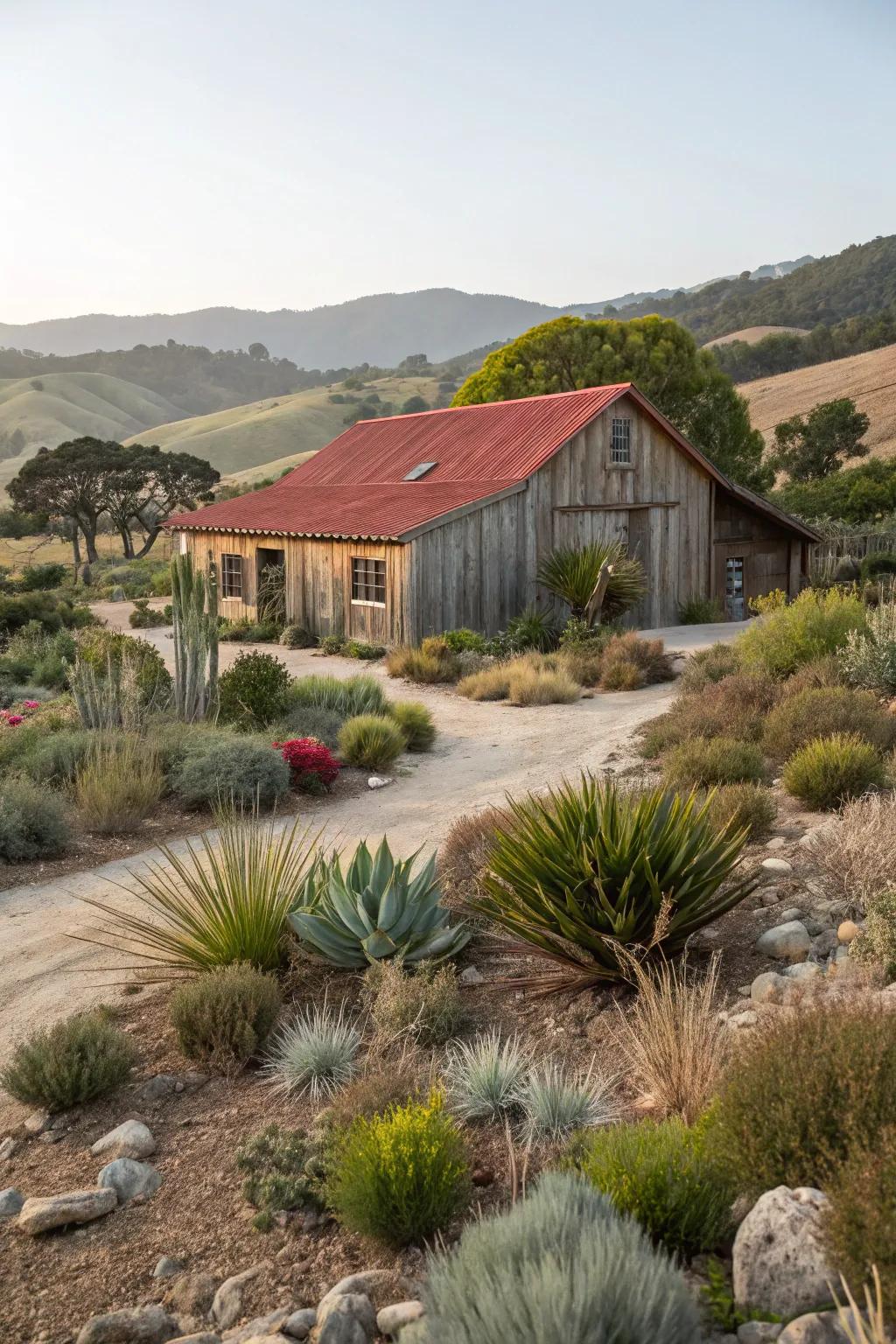 Sustainable landscaping saves resources and is eco-friendly.