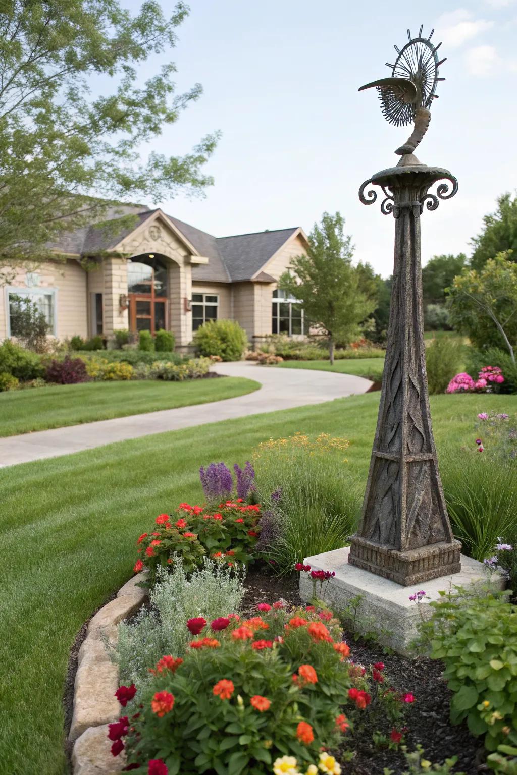Sculptural elements that add personality and visual interest.