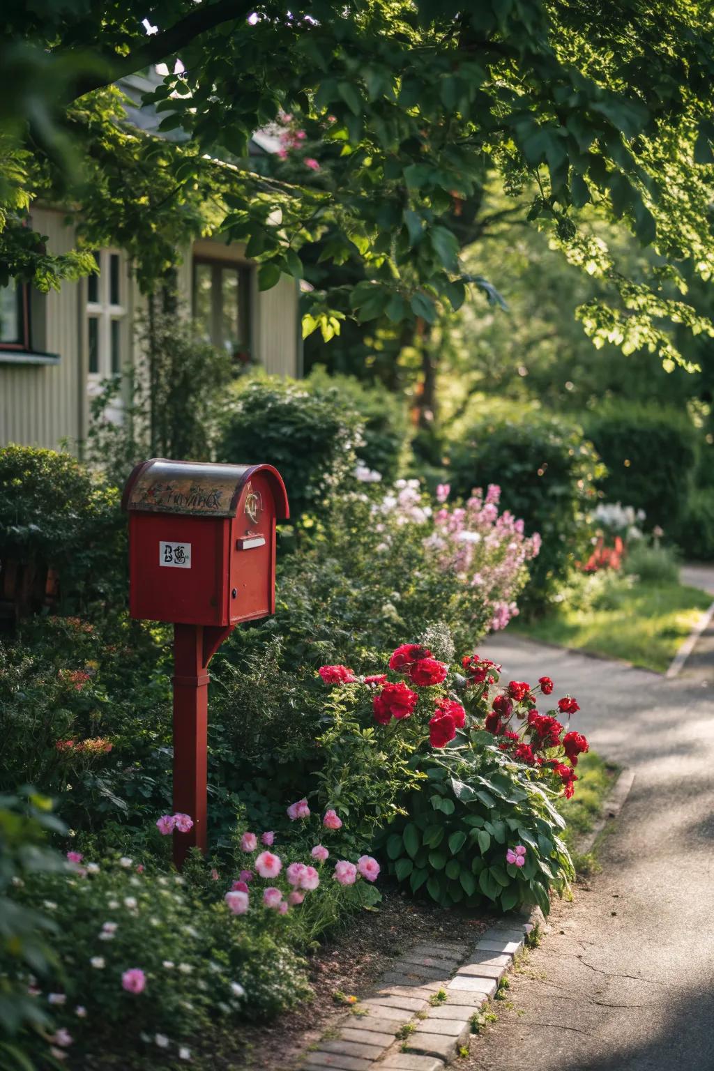 Mailbox gardens enhance curb appeal with vibrant blooms.