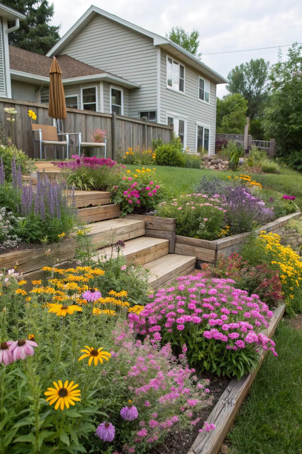 Wildflowers attract pollinators and add natural beauty to your garden.