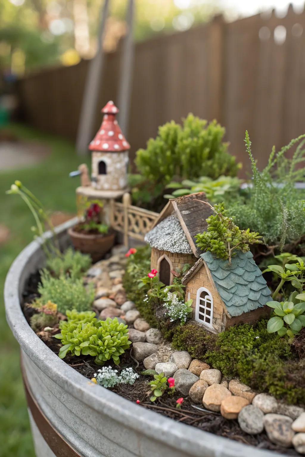 A fairy garden adds charm and imagination to your landscape.