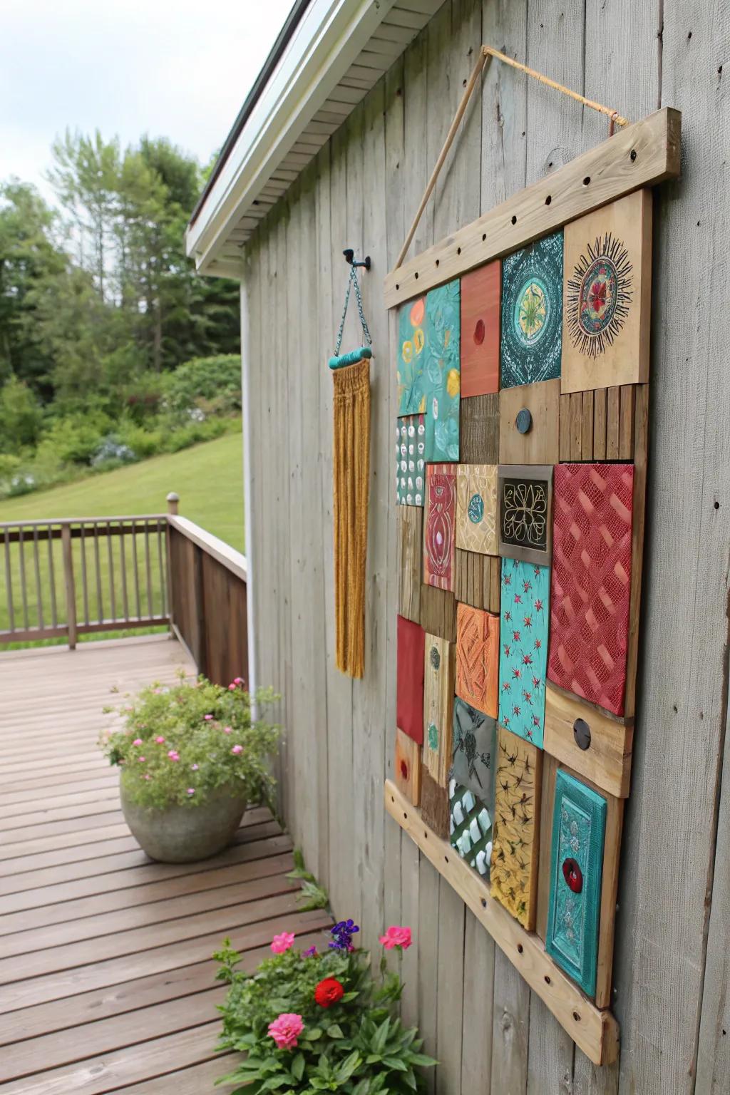 Personalize your deck with DIY art.