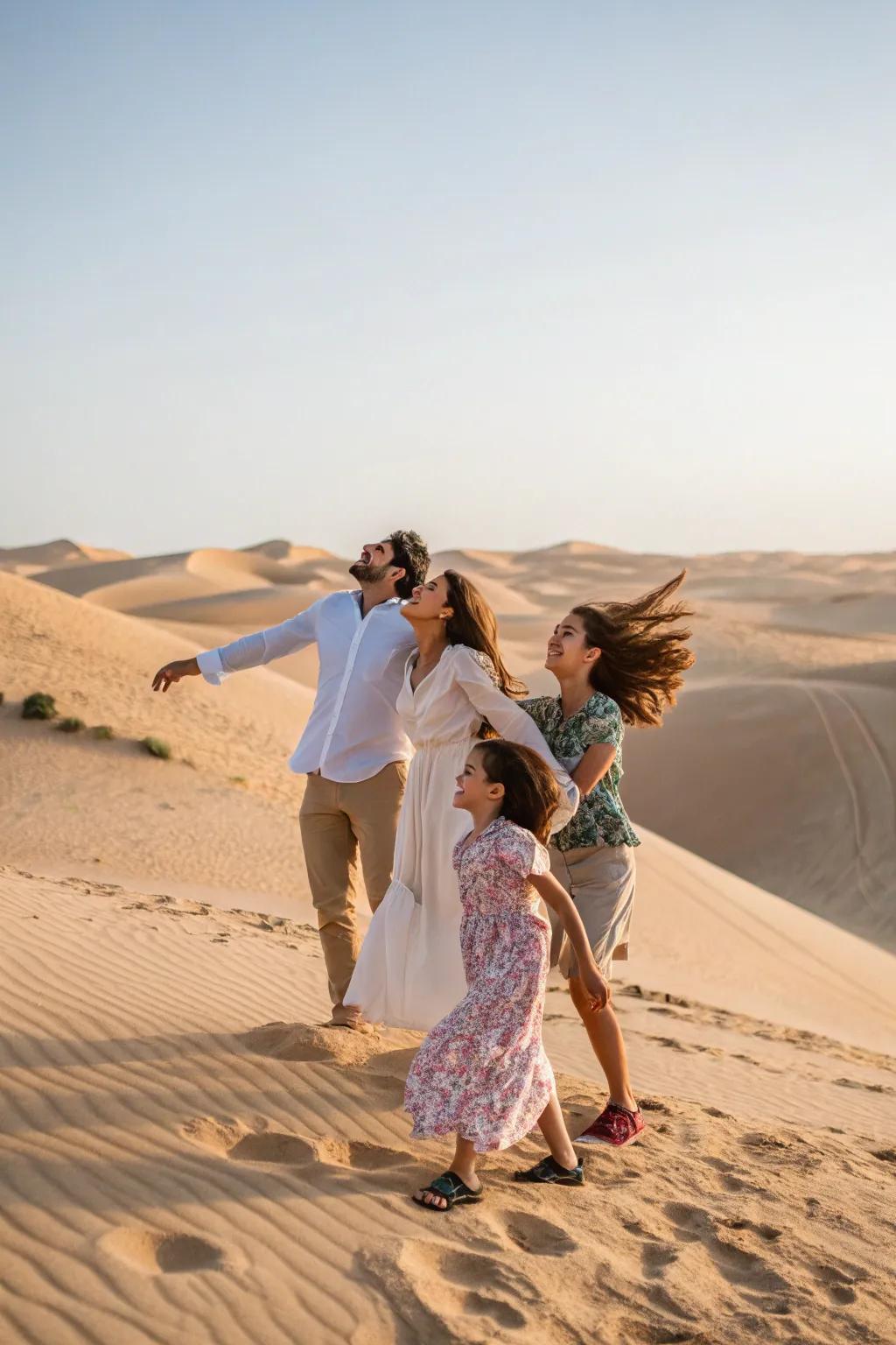 Wind adds a whimsical touch to your photos.