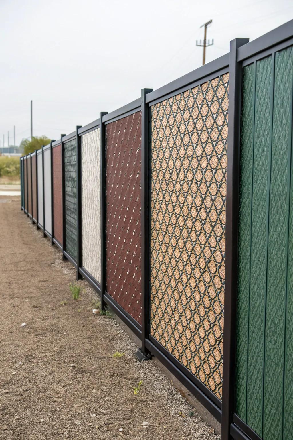 Change your fence's look with reversible designs.