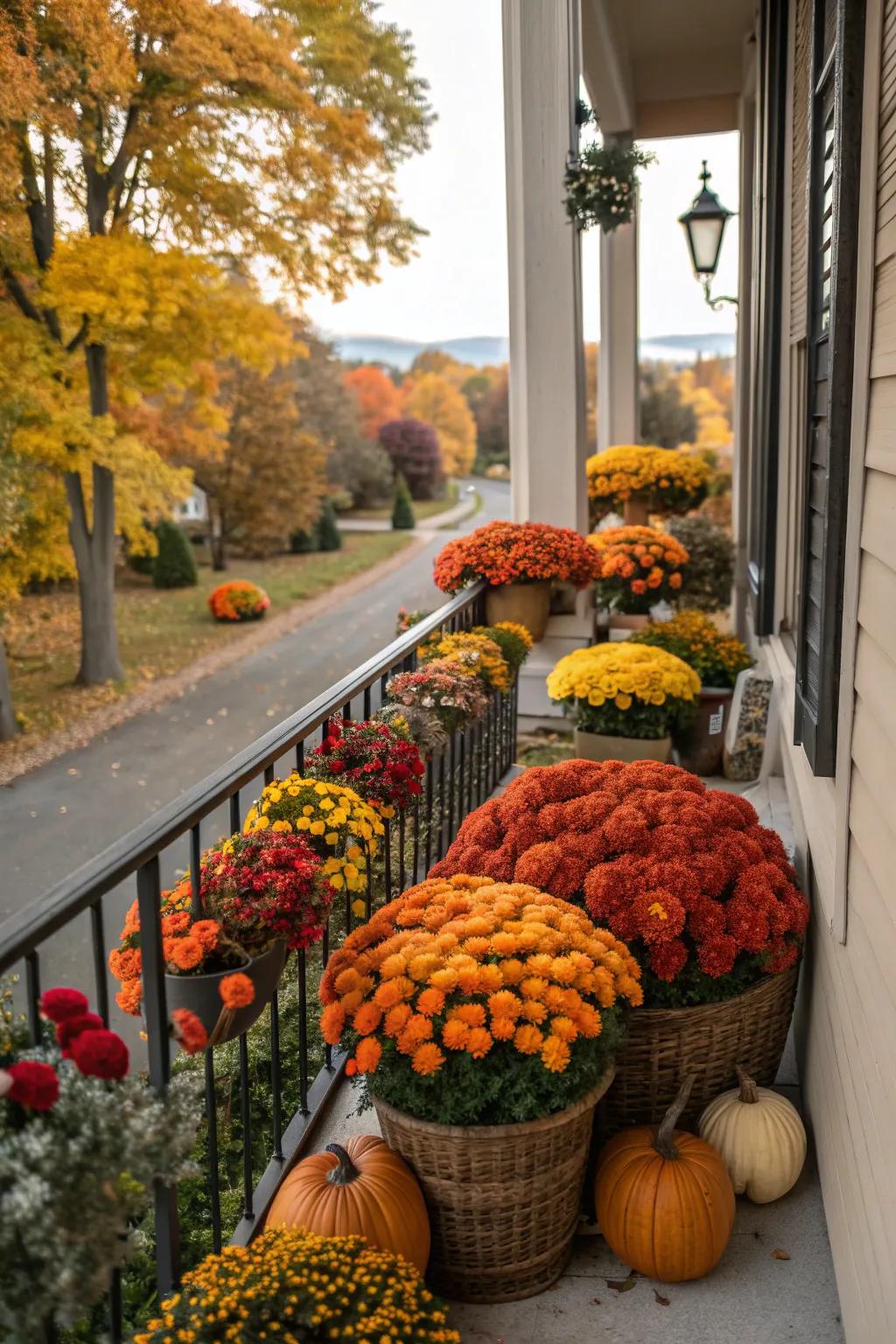 Enhance your space with vibrant seasonal blooms.