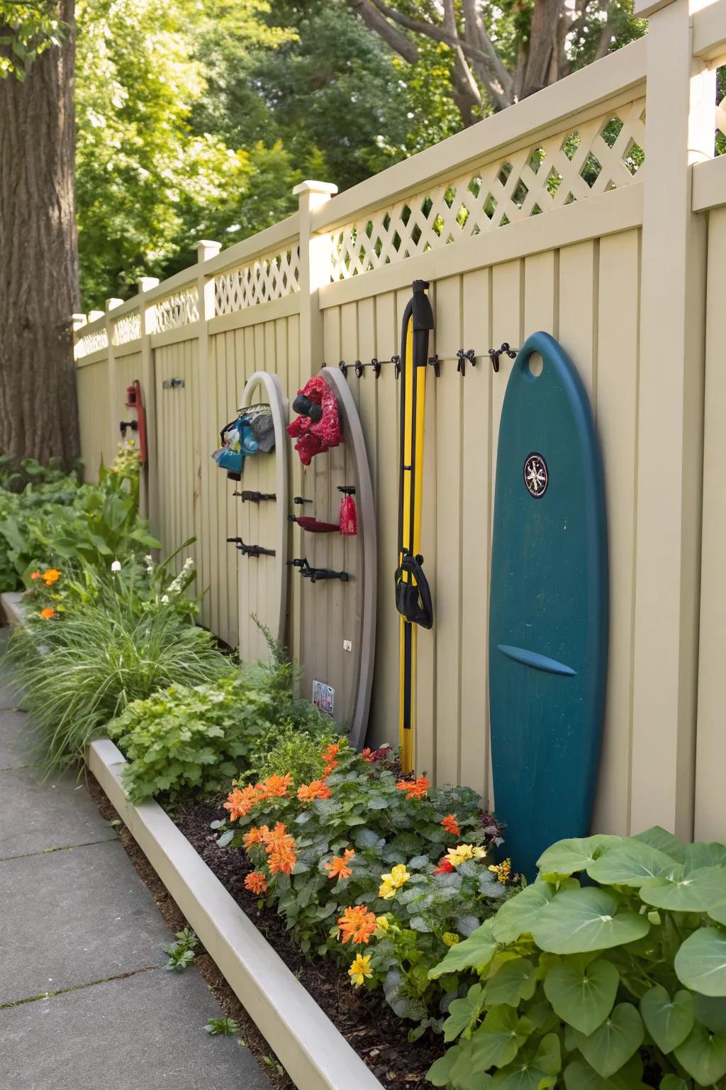 Stay organized with storage kickboards