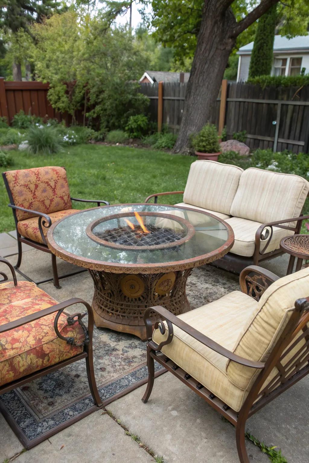 Create a charming atmosphere with vintage vibes.