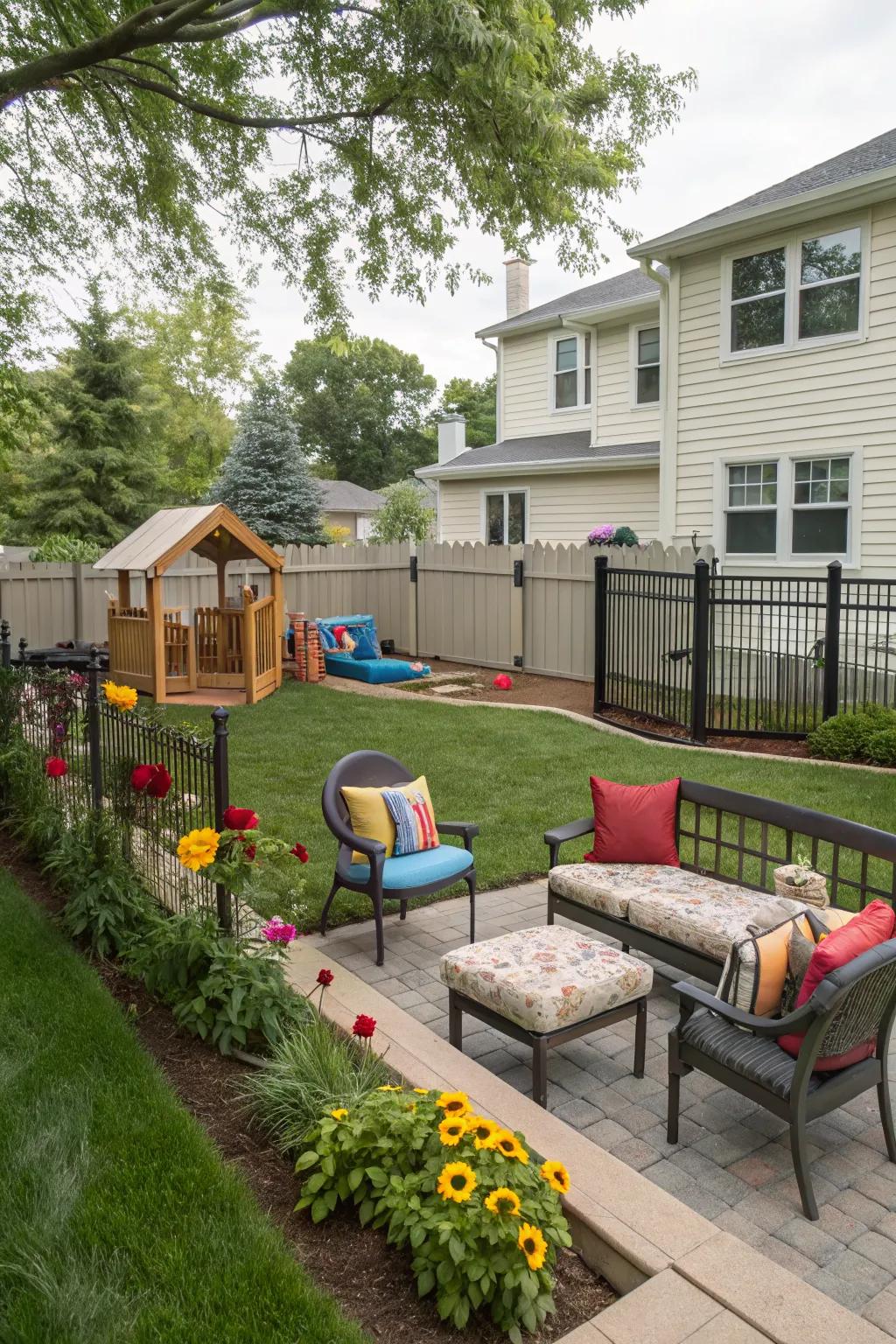Enjoy peace of mind with a family-friendly zone.