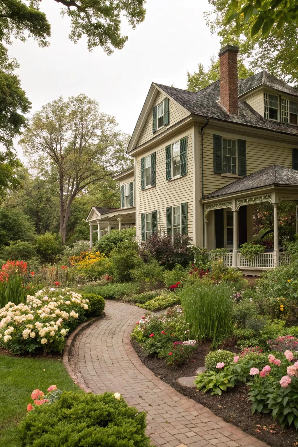 Historical charm adds timeless elegance to modern homes.