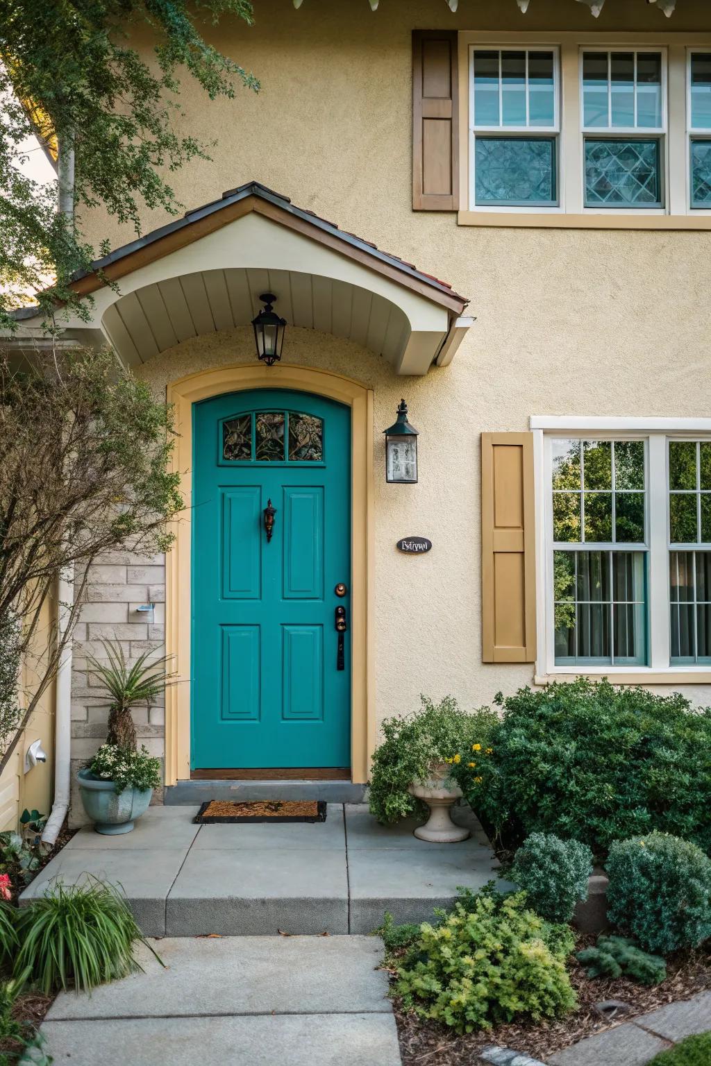 Teal highlights bring vibrant energy and focus.