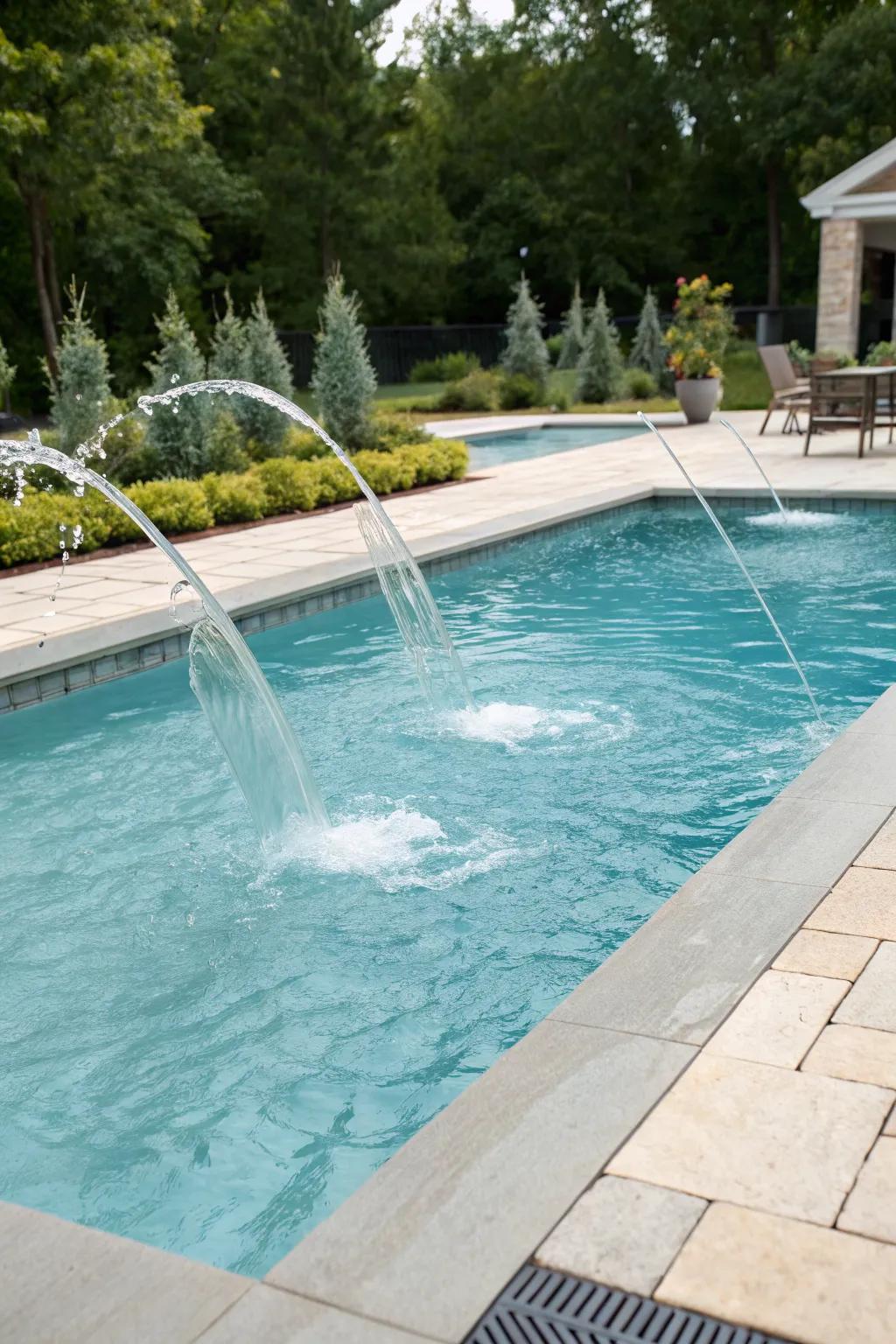 Enjoy a spa-like experience with relaxing jet features.