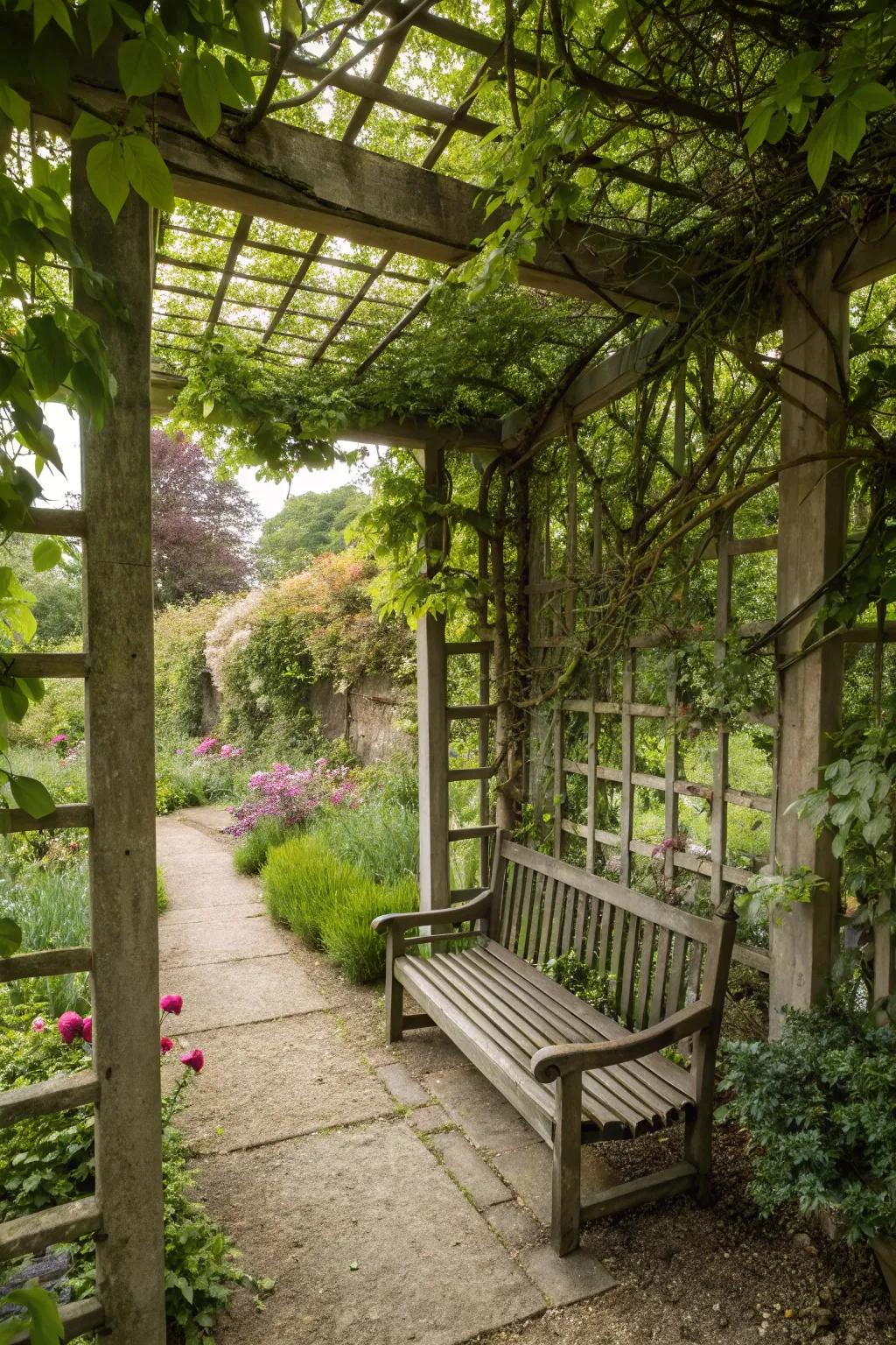 Hidden garden rooms offer private, tranquil spaces to unwind.