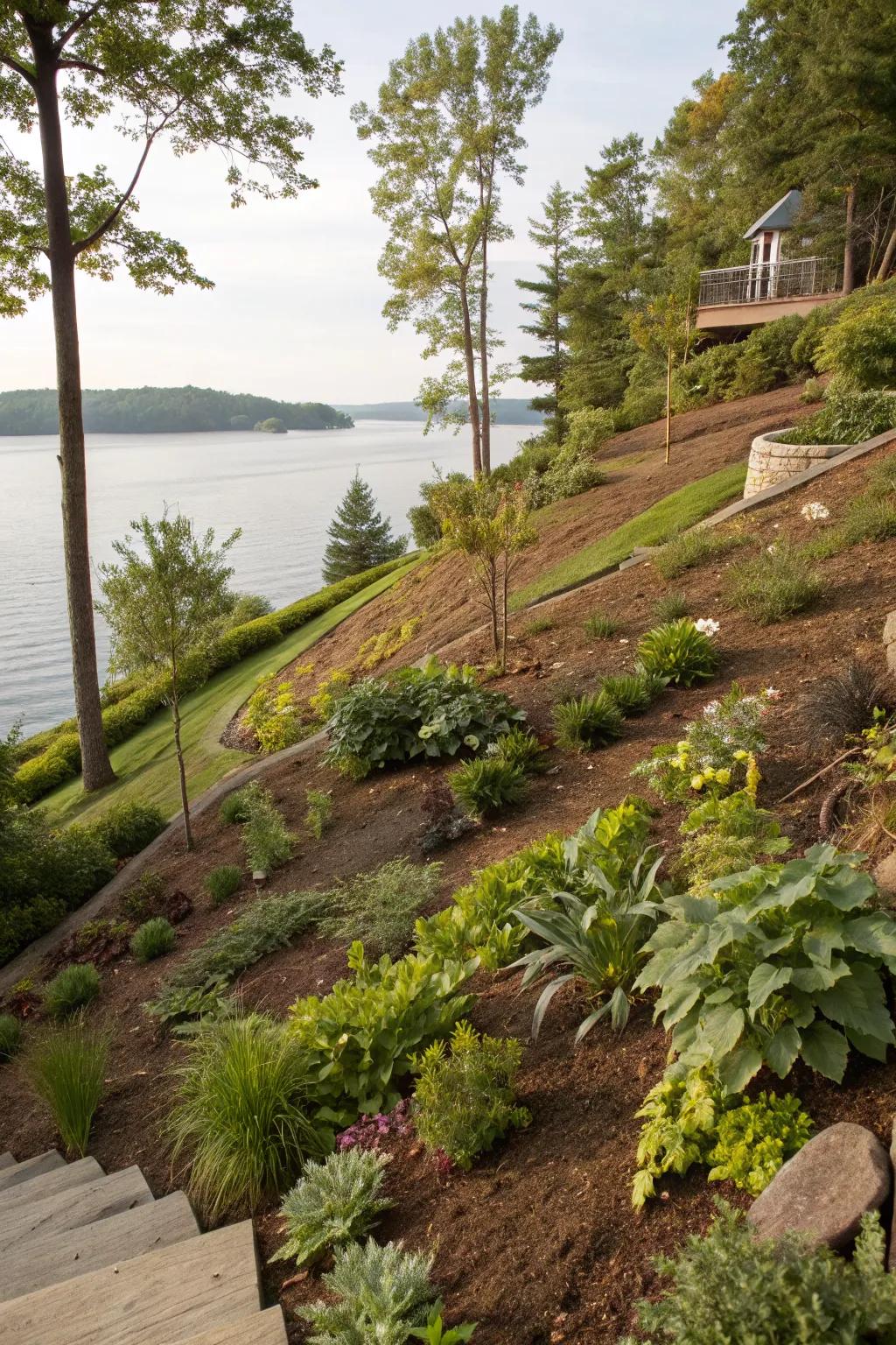 Erosion-resistant plants help protect and beautify your landscape.