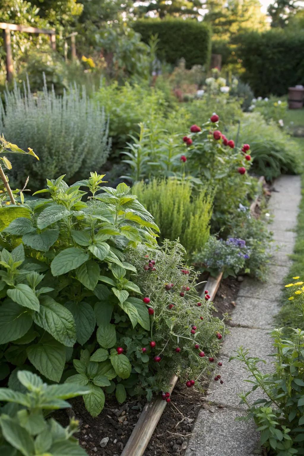Edible landscapes offer a feast for the senses.
