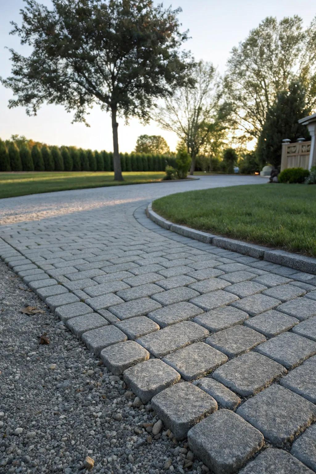 Permeable pavements help manage rainwater naturally.