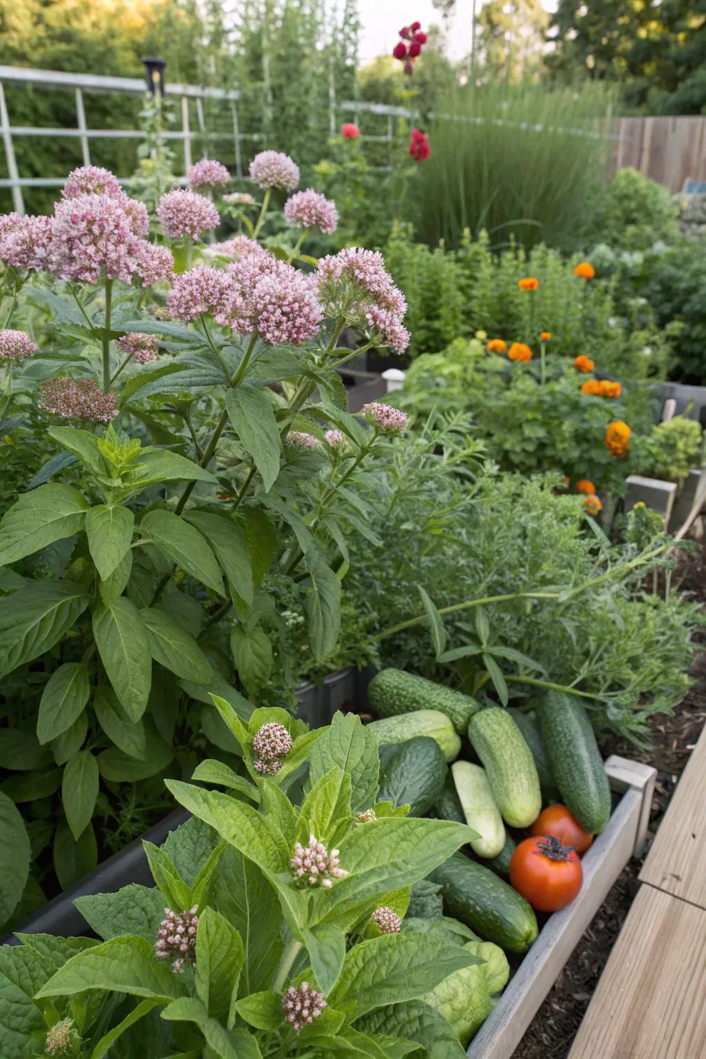 Edible landscapes with milkweed offer beauty and functionality.