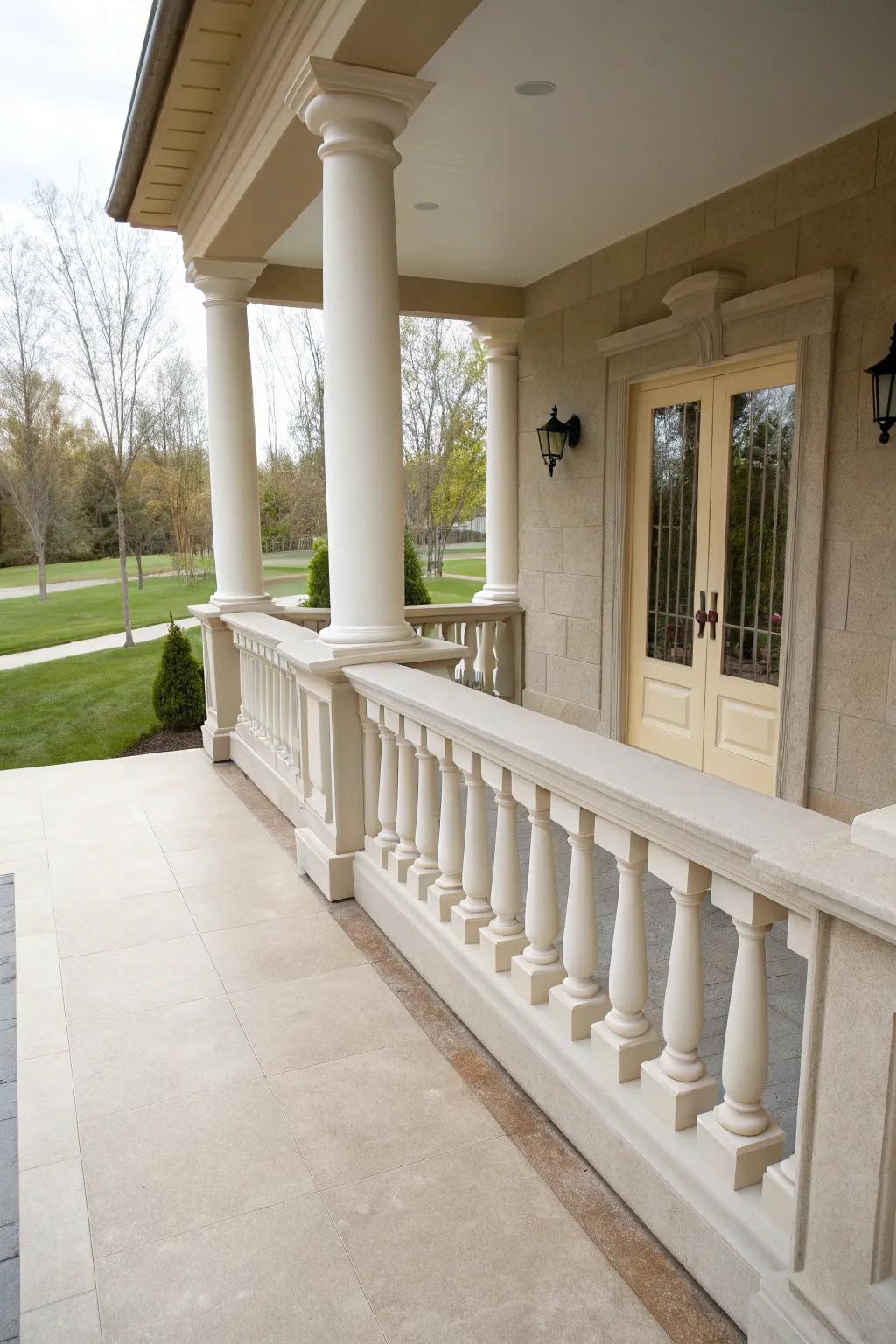 Timeless neutrals provide versatility and elegance.