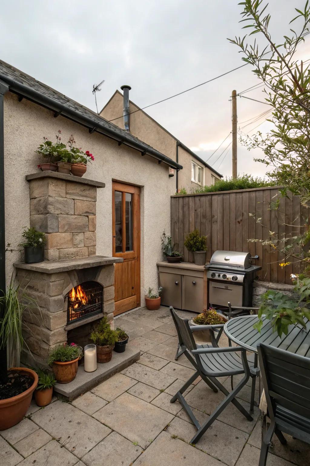 Efficient use of space with a compact design.