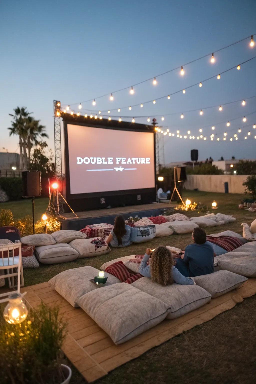 A double feature offers double the fun!