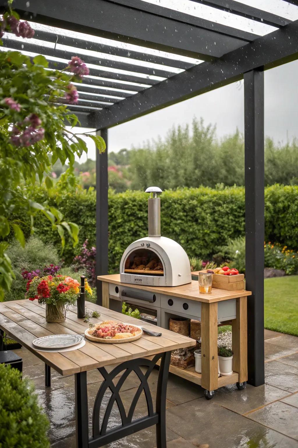 Ensure durability with weather-resistant materials.