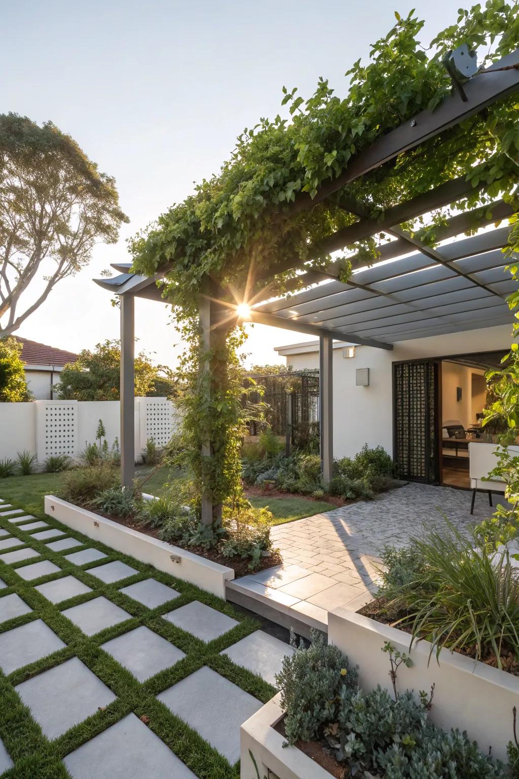 Thermoplastic gutters: style meets versatility.