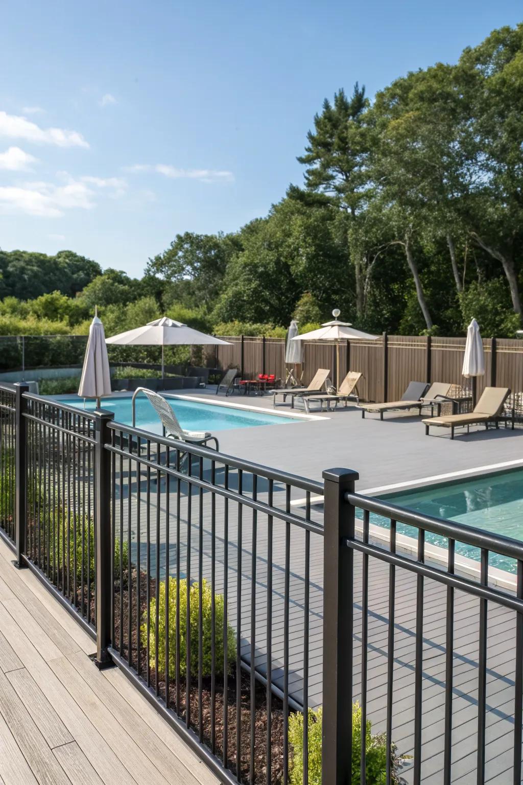Privacy fences offer a classic, customizable solution.
