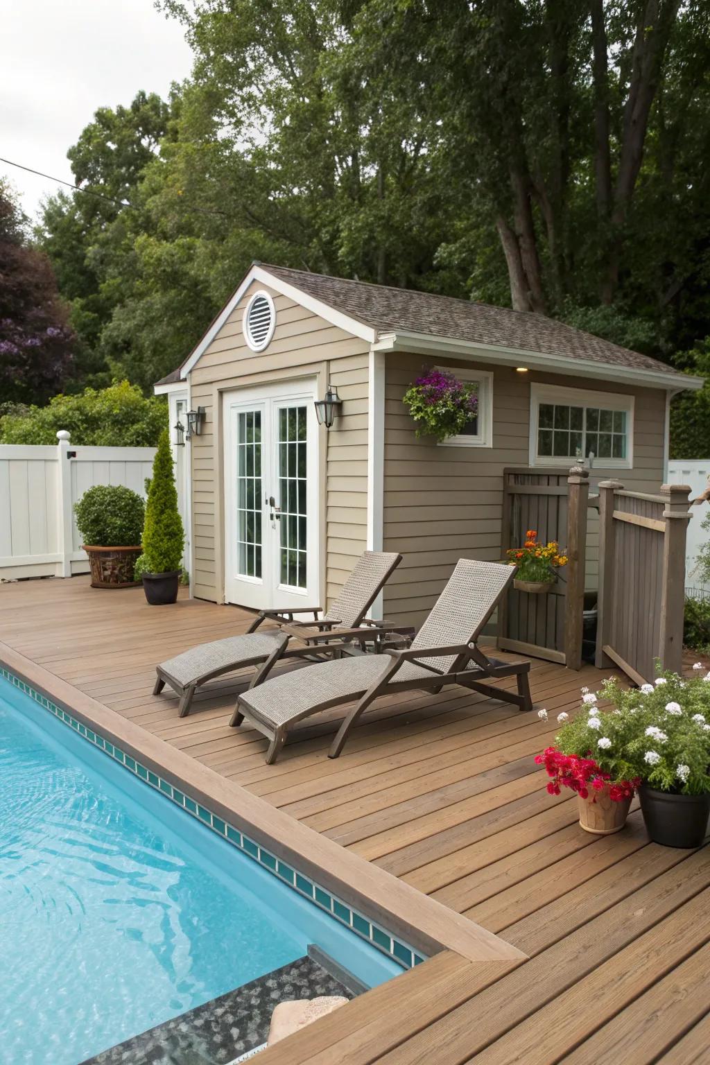 Decked out: Extend your outdoor living space with a deck.