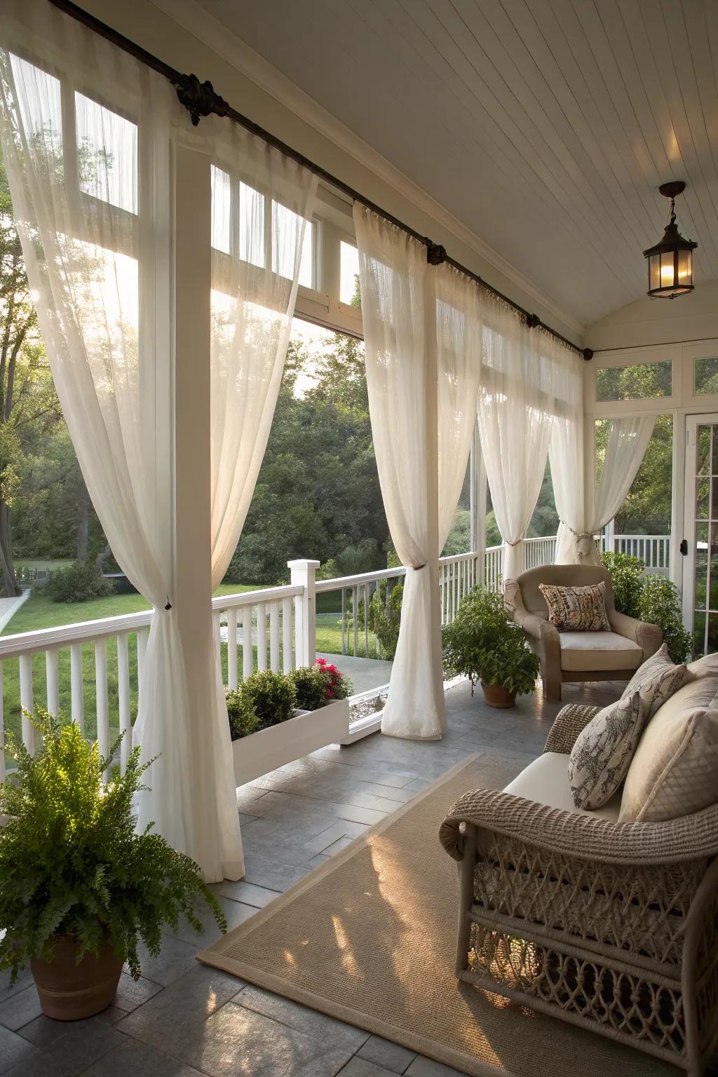 Tie-backs add elegance and functionality to your curtains.