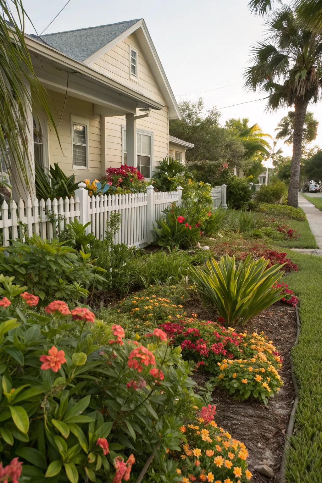 Native plants offer beauty with minimal maintenance.