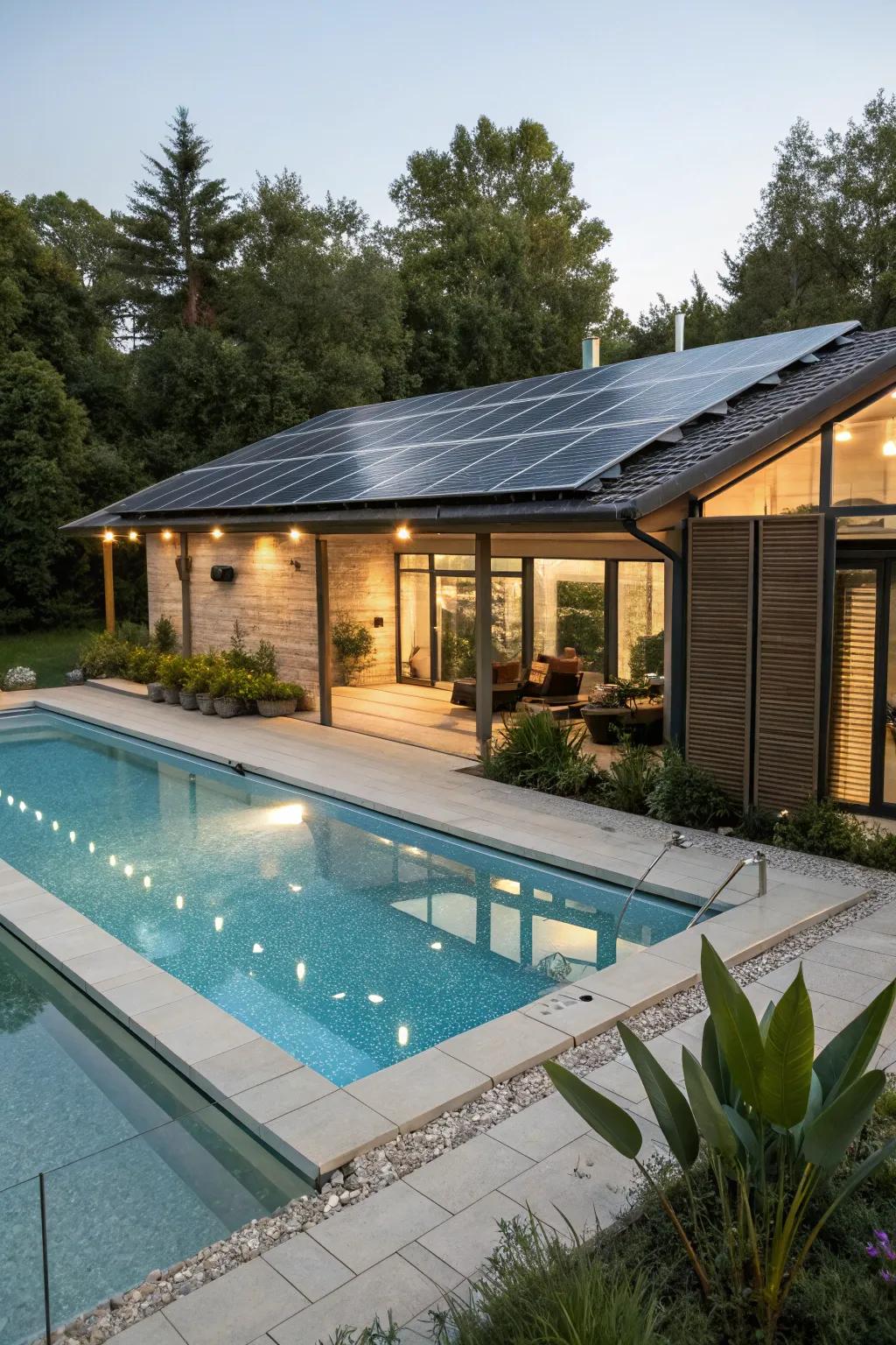 Solar roofs combine energy efficiency with modern design.
