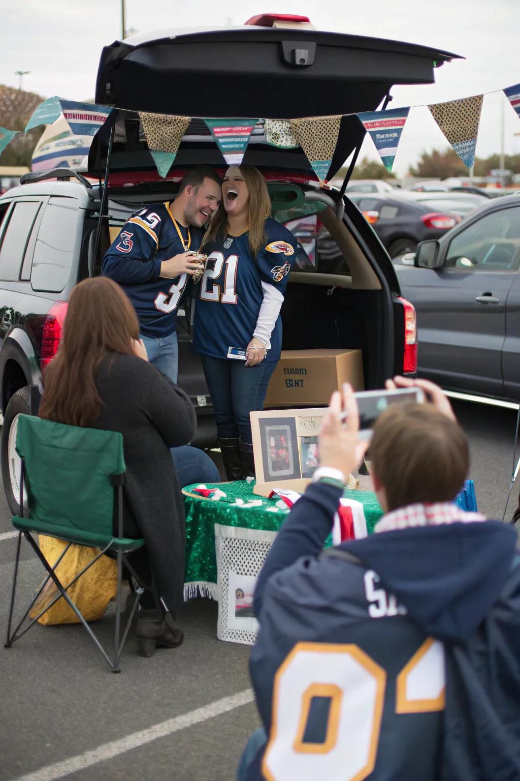 Capture memories with a DIY photo booth.