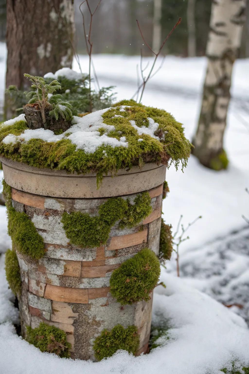 Layered textures add depth and richness
