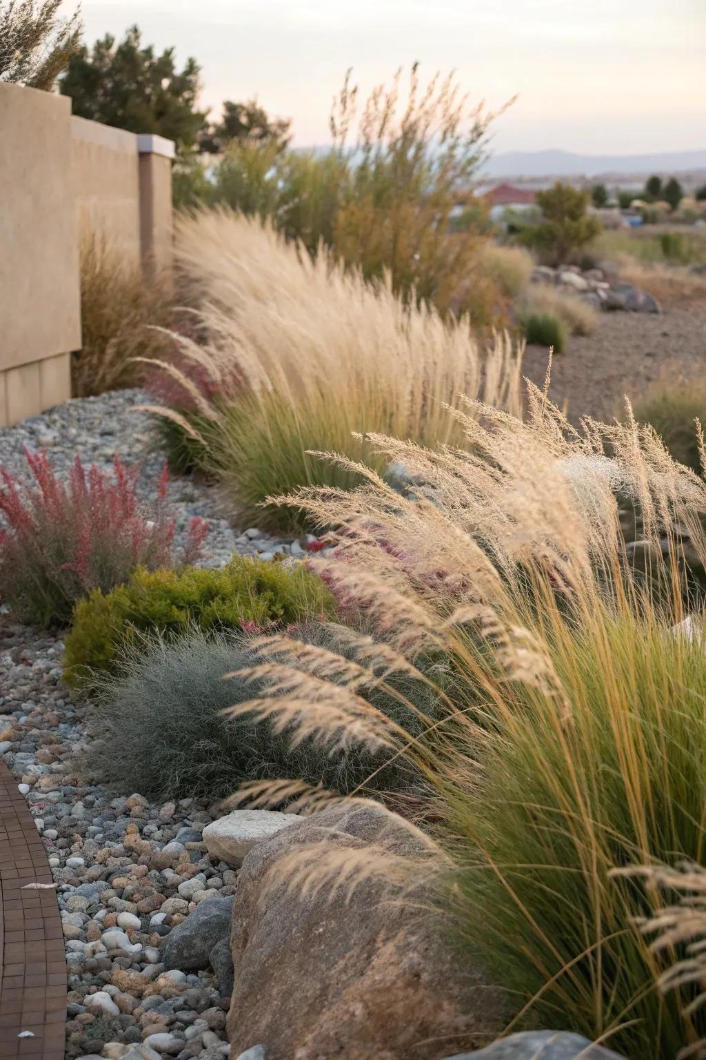 Ornamental grasses bring texture and movement to your landscape.