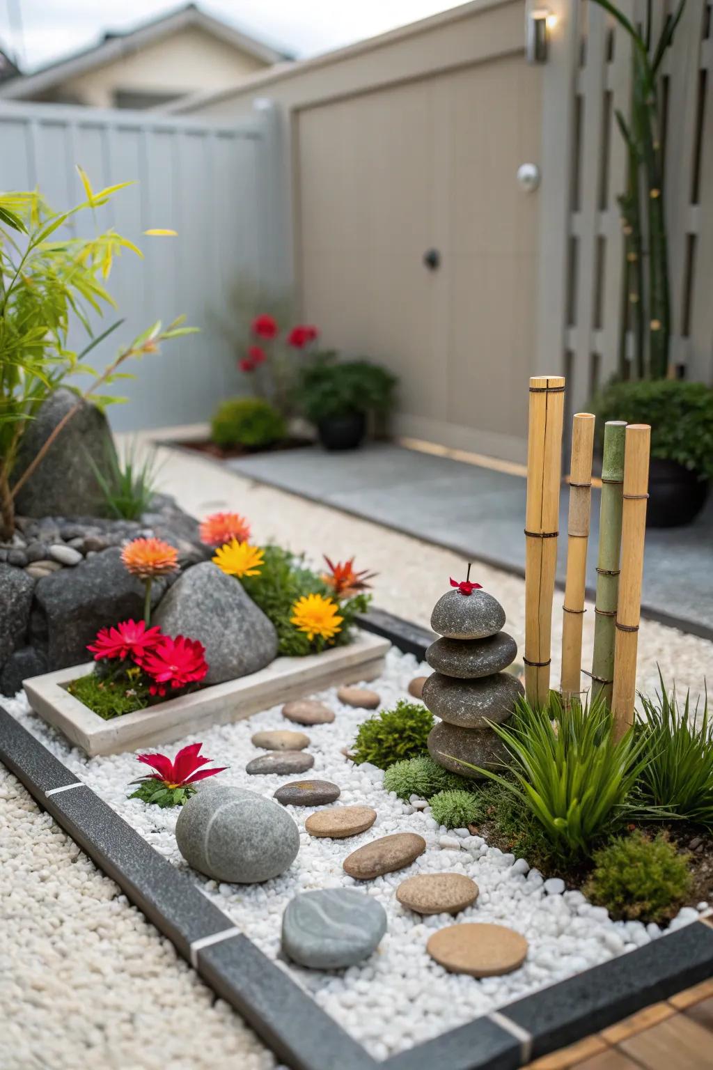 Colorful accents add personality and vibrancy.