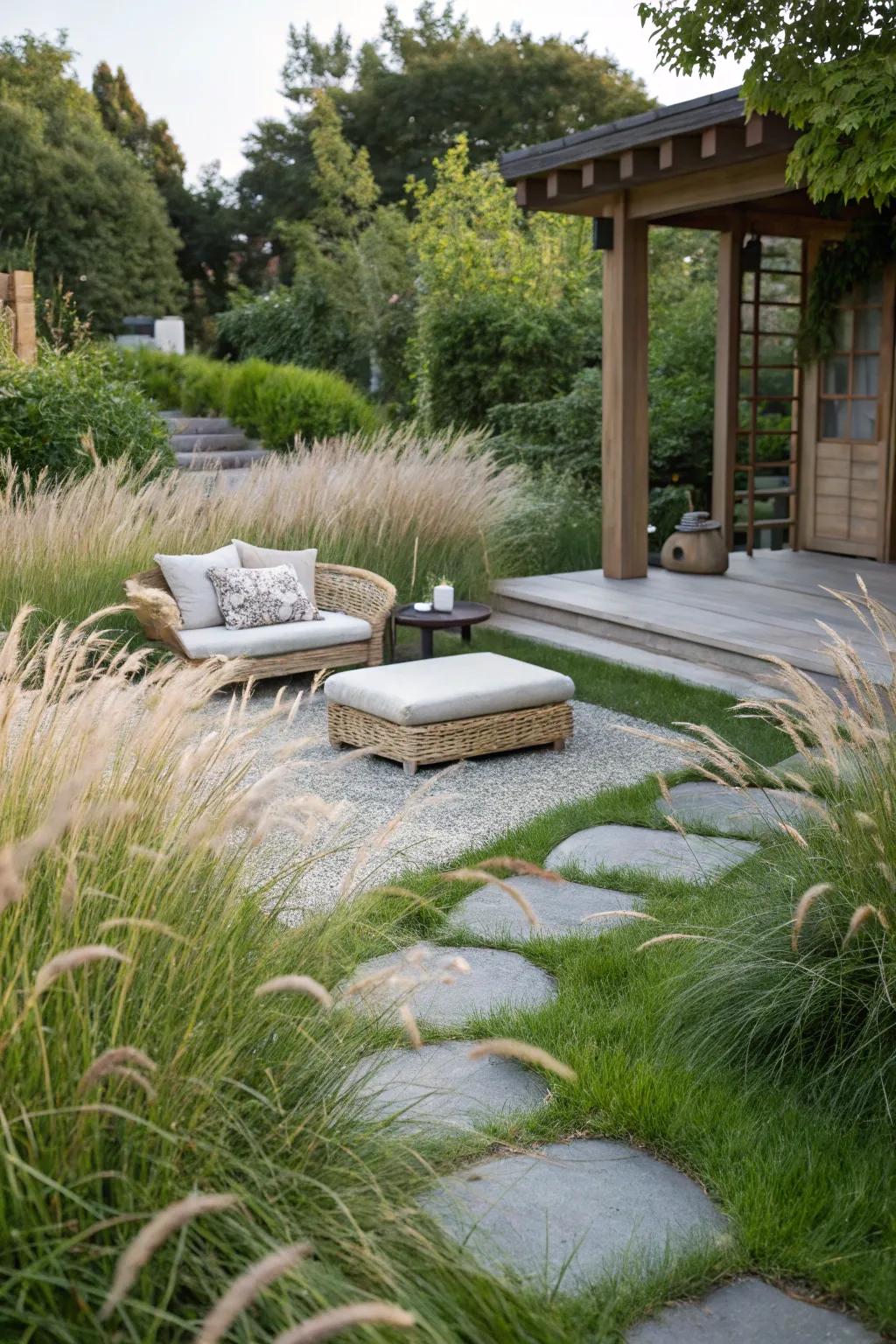 Meditation gardens offer a serene retreat for reflection.