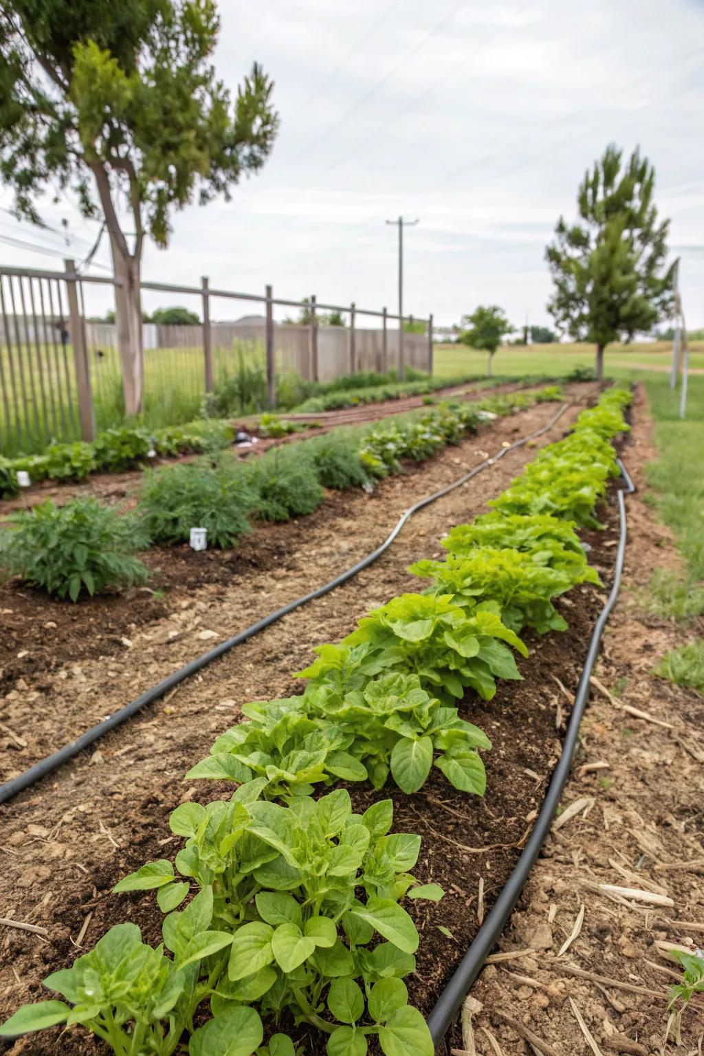 Conserve resources with a water-wise garden.