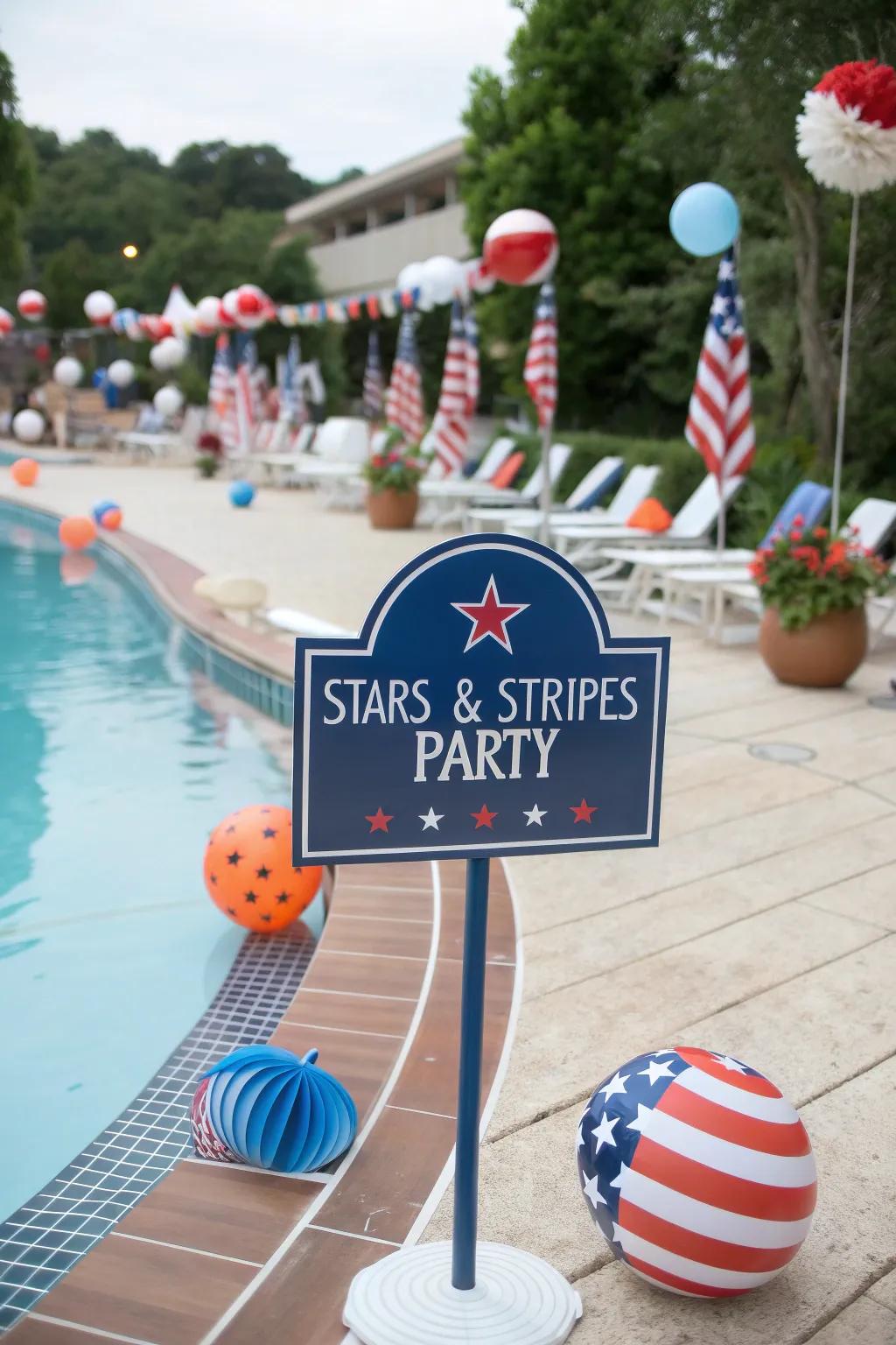 Guide your guests with themed signage!